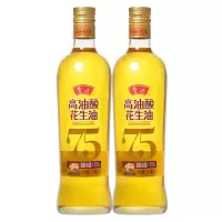 鲁花高油酸花生油750ml*2(简装)