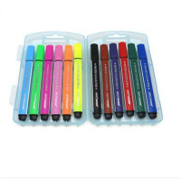 得力(deli) 优酷7062水彩笔(混)(12支/盒) YC