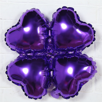 四叶草铝膜气球活动庆典铝箔气球 50个/包