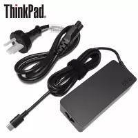 联想ThinkPad Type-C 电源适配器 笔记本充电器电源线 65W 单位:个