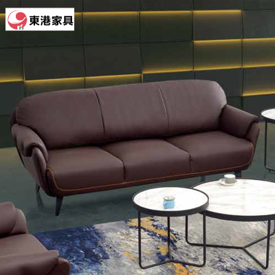 东港家具 F-1901 办公室沙发 办公家具 会客接待 现代简约家具 颜色尺寸可定制