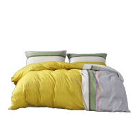 水星家纺 DH雨后清晨 全棉斜纹印花套件 1.8M(6英尺)床