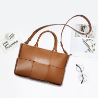 CaldiceKris简约系列时尚拼接编织包CK-B1002