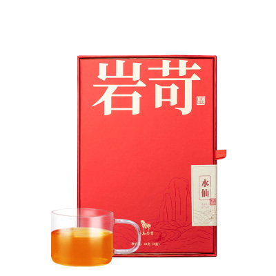八马茶叶 新品武夷水仙高香乌龙茶岩茶岩苛系列乌龙茶礼盒装64g