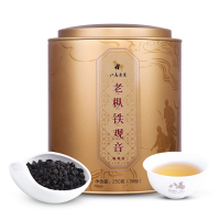 八马茶叶 安溪原产浓香型铁观音茶叶老枞观音乌龙茶 圆罐装250g