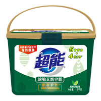 超能浓缩1.5kg天然皂粉