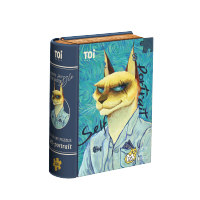 TOI图益-艺术猫系列-梵高自画像