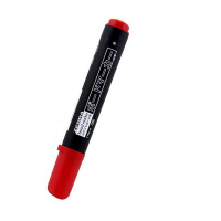 斑马(ZEBRA) YYR1 大白板笔 大号白板笔中字可擦办公会议白板笔教育培训易擦洁净白板笔 7支/盒 红色