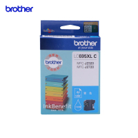 兄弟(brother) LC695XL-C 青色高容量墨盒单个装