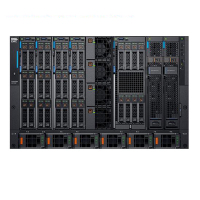 戴尔(DELL)PowerEdge MX7000刀片式服务器盘柜(高效率冗余电源(3+3,3000瓦)8个刀片空位挡板)