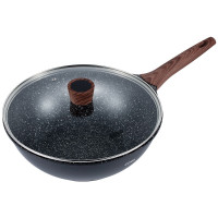 CCKO CK9746 麦饭石不粘炒锅 24cm