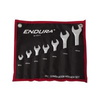 力易得(ENDURA)7件碳钢两用扳手 ZM
