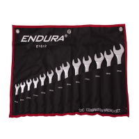 力易得(ENDURA)13件碳钢两用扳手 ZM