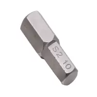 力易得(ENDURA)8mm系列30mm长公制6角旋具头8mm(10个) ZM