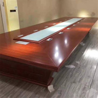 会议桌 实木油漆会议桌 高档实木 4米*1.6米 SQ
