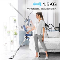 小狗(puppy) D-521B 浅蓝色 吸尘器家用强力静音大功率手持式小型迷你有线吸尘机