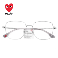 川久保玲韩版近视光学眼镜框女可配镜片眼睛架男有度数素颜潮6042