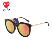 川久保玲魔镜韩国时尚大框眼镜女士太阳镜大脸墨镜防紫外线17801