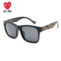 川久保玲韩国黑超偏光太阳镜大脸近视墨镜男士开车眼镜男潮人个性2022