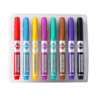 宝克(baoke) MP3904#8色 彩色可擦白板笔 水性笔 儿童涂鸦笔 细杆 8支/套 单套价格