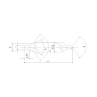 上工 Shanggong 173:1.5老 中心钻173:1.5老(包装数量 1支)