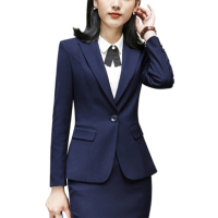 服务员工作服(长袖) 定制:西服、西裤、衬衫、马甲、裙子(70%聚酯纤维30%黏胶) (单位:套)