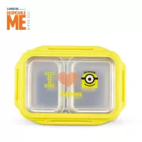 DESPICABLE ME MINION MADE神偷奶爸小黄人MN-JBDH01双层分割便当盒