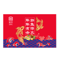 如水 年年有余坚果礼1190g