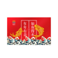 如水 年年有余坚果礼(礼品版)1280g