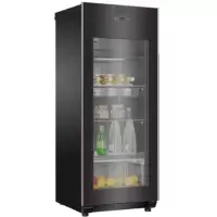 Haier-卡萨帝冰吧 LC-160DK 160升冷柜红酒柜立式冰柜茶叶冷藏柜保鲜柜家用 海尔冰吧办公室水果饮料展示柜