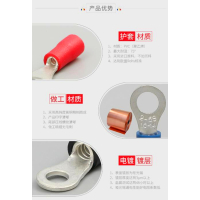 麦卡森 预绝缘冷压O形端