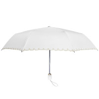 美度全自动刺绣边防晒遮阳伞M3363