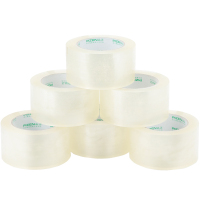 得力 33195 胶带纸 封箱胶带 50um*60mm 单筒装