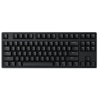 W200 机械键盘 2.4G无线 游戏键盘 87键 cherry轴 樱桃轴 无线机械键盘 深空灰红轴