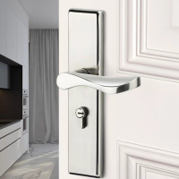 卧室门锁室内家用通用型房门房间锁具门把手木门套装执手老式手柄