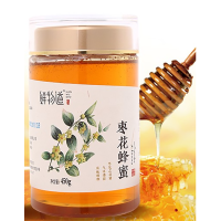 鲜物道 枣花蜜瓶装450g