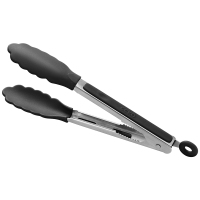 CCKO CK9534 硅胶食品夹9寸 黑色 2个装