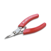 宝工 Pro'sKit 1PK-396E 不锈钢红柄无牙圆嘴钳(118mm)(包装数量 1把)