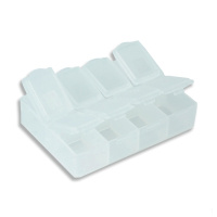 宝工 Pro'sKit 903-133S 8格迷你耐摔零件收纳盒76×61×21mm(包装数量 1个)