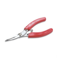 宝工 Pro'sKit 1PK-396B 不锈钢红柄有牙尖嘴钳(130mm)(包装数量 1把)