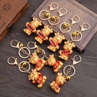 2021新款吉祥金牛钥匙扣 100个起购