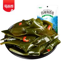 蜀道香 海带结120g*4袋 休闲海味零食小吃风味食品卤味下饭菜