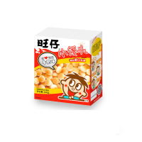 旺旺旺仔小馒头原味特浓牛奶味休闲零食儿童小馒头点心240g/盒*2