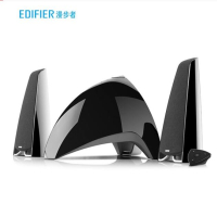 漫步者（EDIFIER） E3360BT 时尚全功能多媒体音箱 电脑音箱 黑色