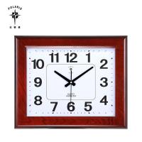 北极星 客厅静音简约钟表方形时钟-DXSS