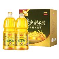金龙鱼双一万谷维多稻米油1.8L*2礼盒植物甾醇食用油