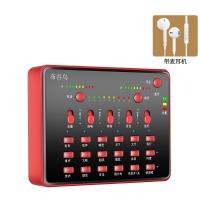 布谷鸟 手机电脑通用快手全民K歌直播声卡套装 E3标配2(含带耳机麦)