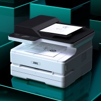 得力M2500DW打印机复印扫描一体机自动双面A4纸无线连手机wifi连