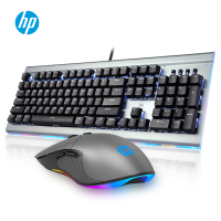 GK400F机械键盘 游戏办公键盘 有线背光键盘