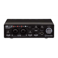 雅马哈 UR22C声卡 专业录音配音编曲设备 黑色